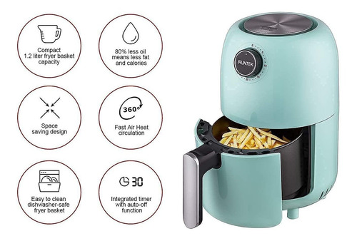 Imagen 3 de 9 de Mini Freidora De Aire Pequeña Para Horno, Freidora De ...