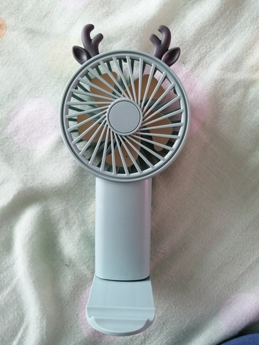 Mini Fan ( Mini Ventilador Portable) Con Orejas De Alce