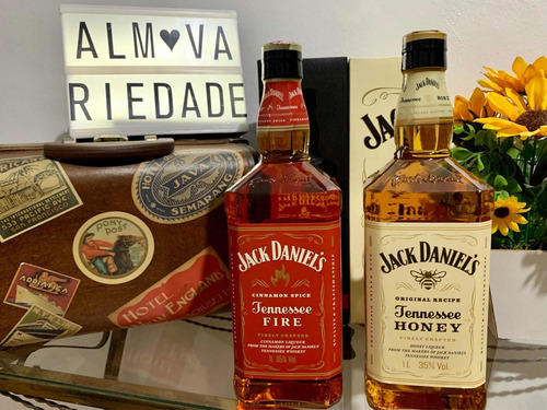 Whisky Jack Daniel's Honey 1l + Jack Fire 1l - Original