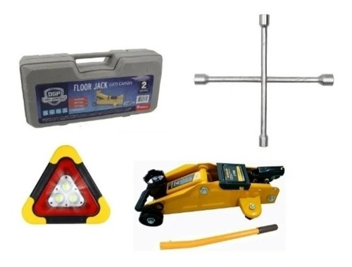 Kit Gata Caiman + Triangulo + Llave Bmw X5