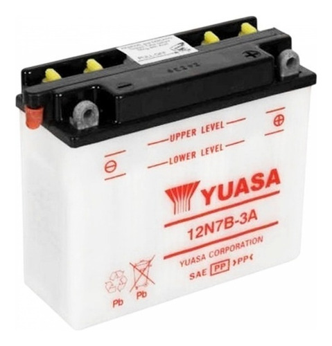 Bateria Yuasa Honda Cb1 Twister Tuf V Men 12n7b-3a