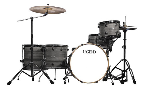 Batería acústica Legend One Series 22 Vintage Grey 5