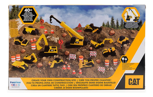 Juguetes De Construcción Cat, Juego De Megaactividad Little