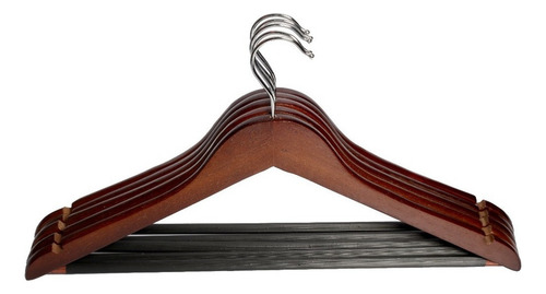 Set De Ganchos De Madera Natural, (10 Pzs)better Space