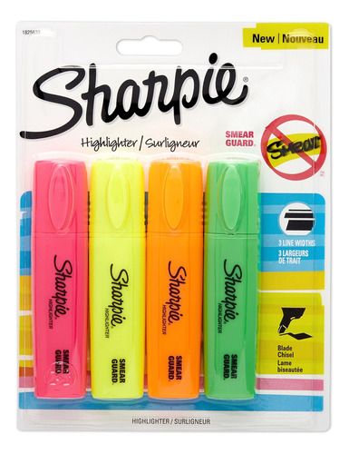 Set Sharpie Resaltadores 4 U Multi3