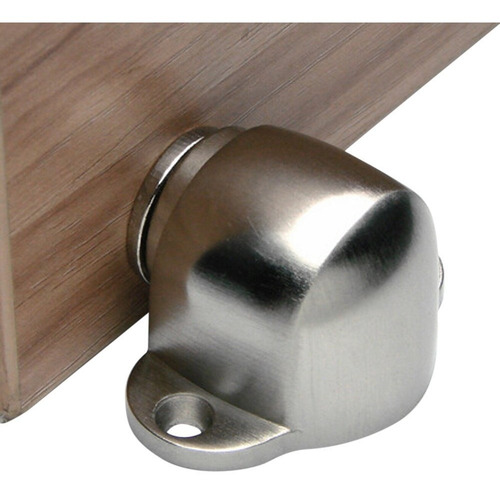 Imagen 4 de 9 de Tope Puerta Magnético Cromo Piso