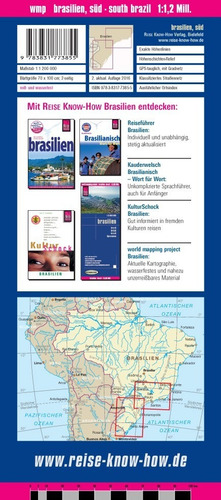 Mapa Brasil-sul Rodoviário (whaterprof)