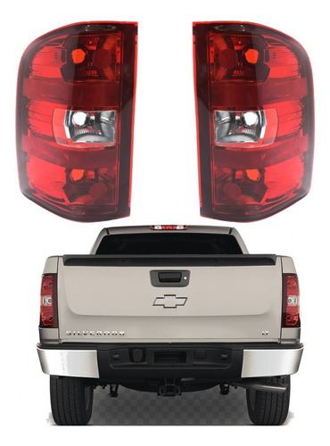 Par De Calaveras Chevrolet Silverado 2007 2008 2009 A 2013