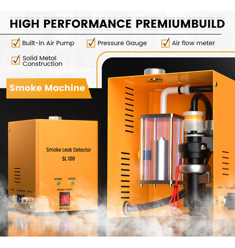 Detector De Fugas De Máquina De Humo Automotriz, Sistema De