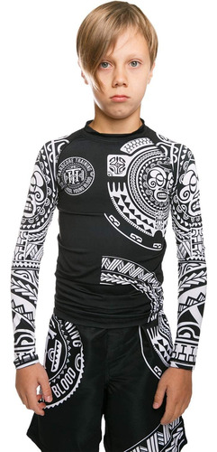 Hardcore Training Kids Rash Guard Compress B07s6chft9_100524