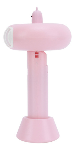 Ventilador Portátil Rosa Con Cuello Usb, Mini Escritorio Ple