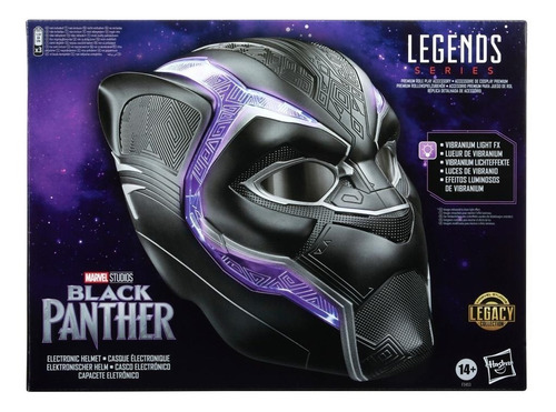 Casco Electronico Black Panther (marvel Legends Series)