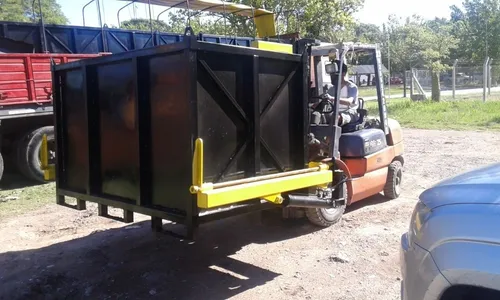 Volcador Cajones Bin Para Autoelevador - Tractor - Pala