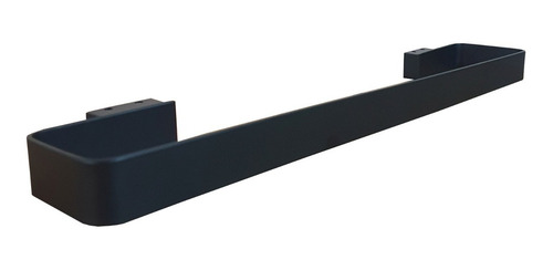 Juego De 4 Accesorios Para Baño Negro Mate Minimalista