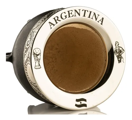 comprar Mate Imperial Uruguayo Personalizado Calabaza Alpaca Cuero
