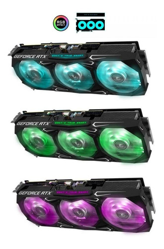 Placa De Video Rtx3080 Sg Lhr 10gb Ddr6x 320bit 19gbps Galax