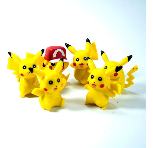 Set De 5 Figuras De Pikachu Maestro Pokemon