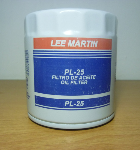 Filtro De Aceite Lee Martin Pl-25