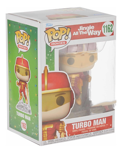 Funko Pop! Turbo Man Películas: Jingle All The Way
