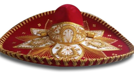 Sombrero De Mariachi Rojo | MercadoLibre 📦