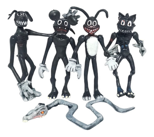 Paquete Figuras Siren Head Cartoon Cat Perro Raton Juguete