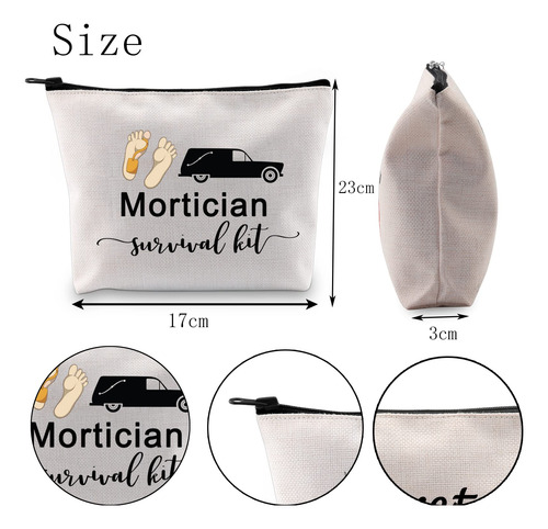 Pofull Funeral Director Gift Morcian Cadáver Bolsa De Maquil