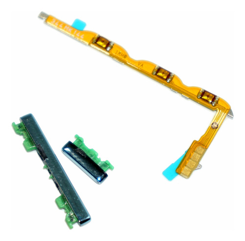 Kit Botones Externos Verde E Interno Para Honor Magic 5 Lite