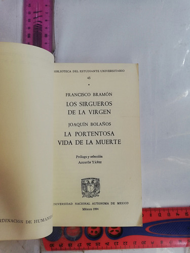Los Sirgueros De La Virgen Francisco Bramon (Usado)