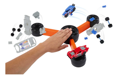 Mattel Games Juego De Mesa Hot Wheels Construye Y Destruye