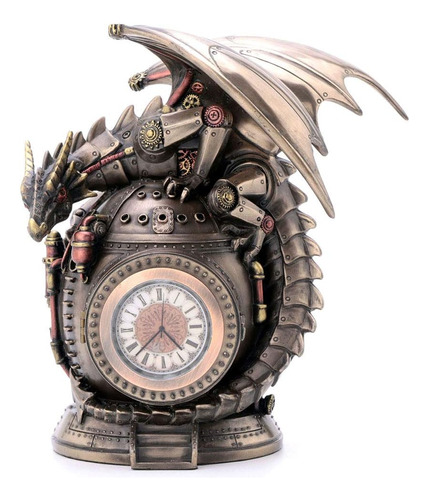 Dragón Mecánico Steampunk De 7 Pulgadas En La Máquina Del Ti