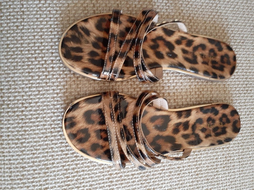 Ojota Animal Print Talle 37