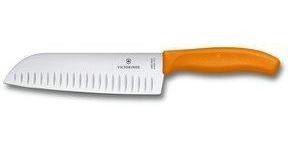 Cuchillo Victorinox Santoku Naranja