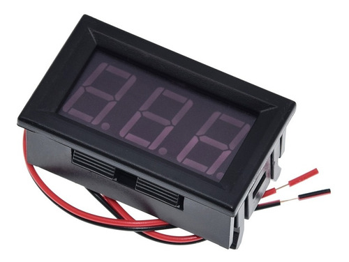 Voltimetro Digital 70v - 500v Ac 0.56 Pulgadas Color Azul