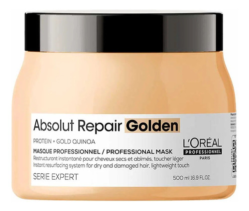 Máscara Loréal Absolut Repair Golden 500g 