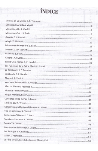 Piano Barroco (obras Clásicas Para Principiantes)