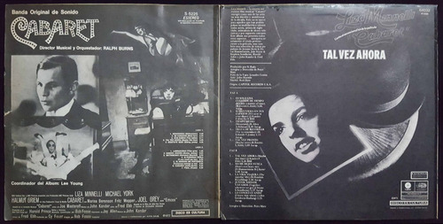 Imagen 4 de 4 de Discos Vinilos Liza Minelli. Cabaret. Tal Vez Ahora. 21109