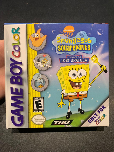 Spongebob Squarepants: Legend Of The Lost Spatula Gbc (Usado)