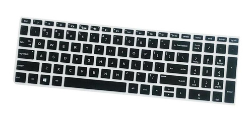 Protector De Teclado Hp Ultrafino De Silicona Suave,