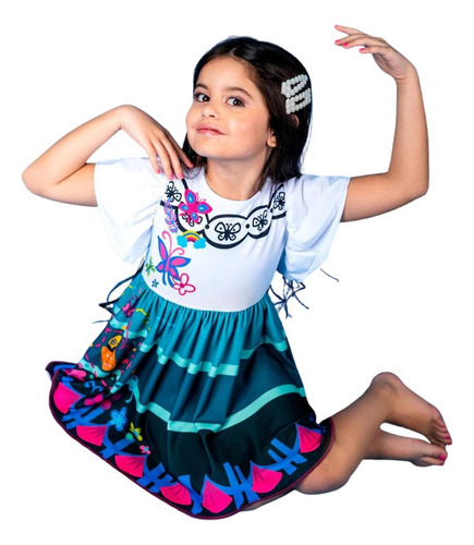 Vestido Niñas Encanto Mirabel 85021 Original Disney®