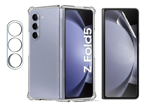 Kit Funda Protector Mica Hidrogel Galaxy Z5 Fold Mica Camara