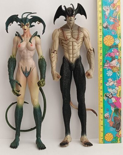 Figura Devilman Y Devilman Lady Mazinger Z