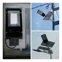 Comprar Faro Led 300w Panel Solar Con Control Remoto Batería 8 Horas