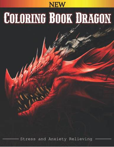 Libro: Coloring Book Dragon: Dragon Adults Coloring Book Com