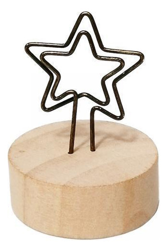 2 Paquete De 2-6 Soportes Para Tarjetas, Soporte Estrella