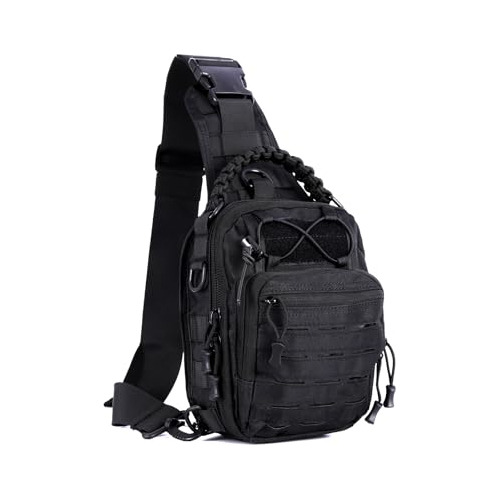 Jugbey Tactical Sling Bag Backpack For Men Military Rover Mu