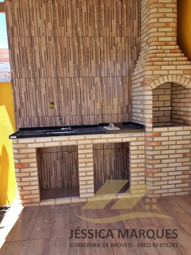 Imagem 5 de 13 de Casa De 2 Quartos E Área Gourmet Em Unamar - Cf - Jmc013