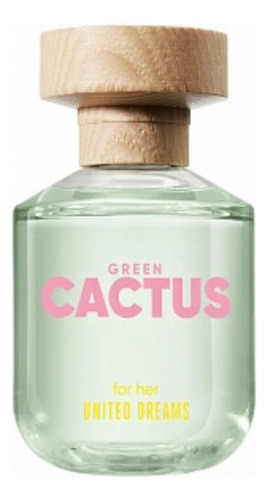Benetton Green Cactus Edt - Perfume Feminino 80ml - Distribuidor Autorizado