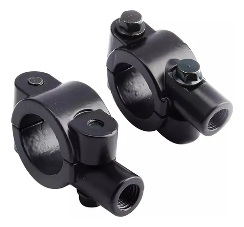 Soporte Espejos Manubrio Motocicleta Abrazadera Montaje