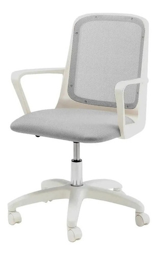 Silla Ergonómica Escritorio Oficina Pc Fresa Blanca A30