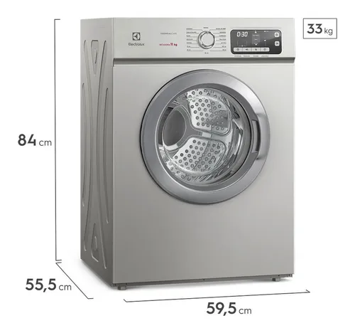 PROMOÇÃO IMPERDÍVEL - Secadora De Roupas Electrolux 11kg Cor Inox Essential
